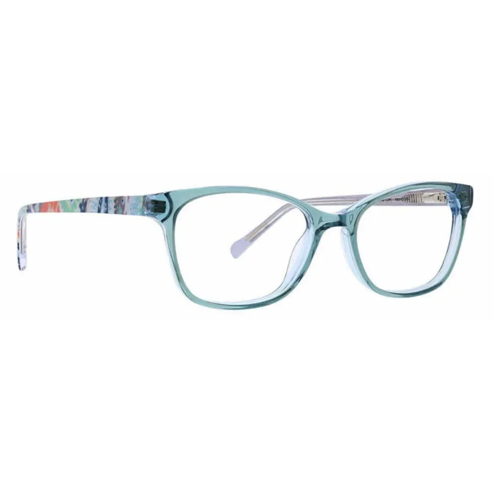 NWT Vera Bradley Suki Citrus Paisley 4916 49mm New Eyeglasses